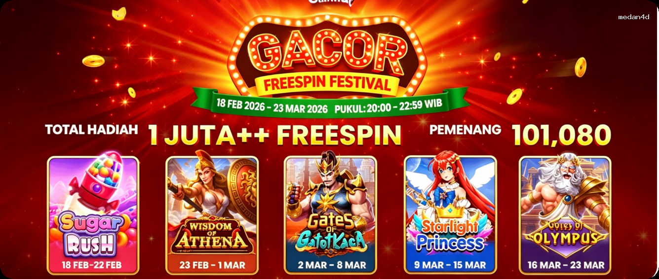 Login medan4d Sekarang Bonus Melimpah